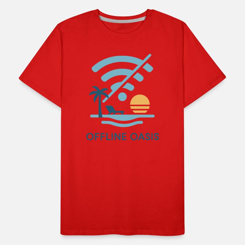 Offline Men's Premium Organic T-Shirt