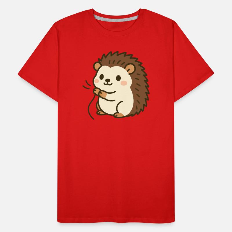 Cuddly Stinger Hedgehog Baby Men's Premium Organic T-Shirt
