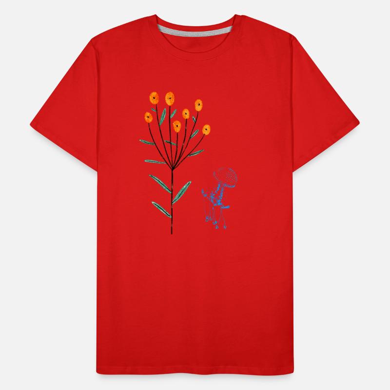 Méduse T-shirt bio Premium Homme