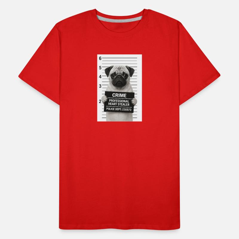 Carlin criminel T-shirt bio Premium Homme