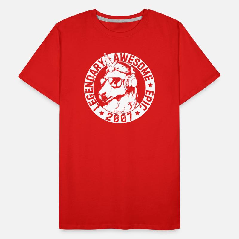 LEGENDARY AWESOME EPIC since 2007 Men's Premium Organic T-Shirt