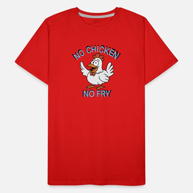 Humorous hen Men's Premium Organic T-Shirt