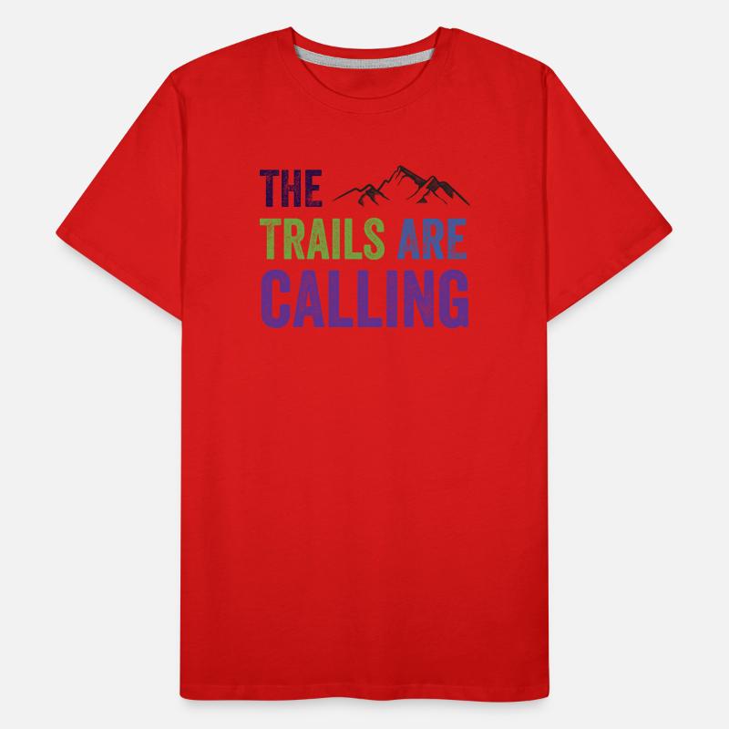 Les sentiers vous appellent T-shirt bio Premium Homme