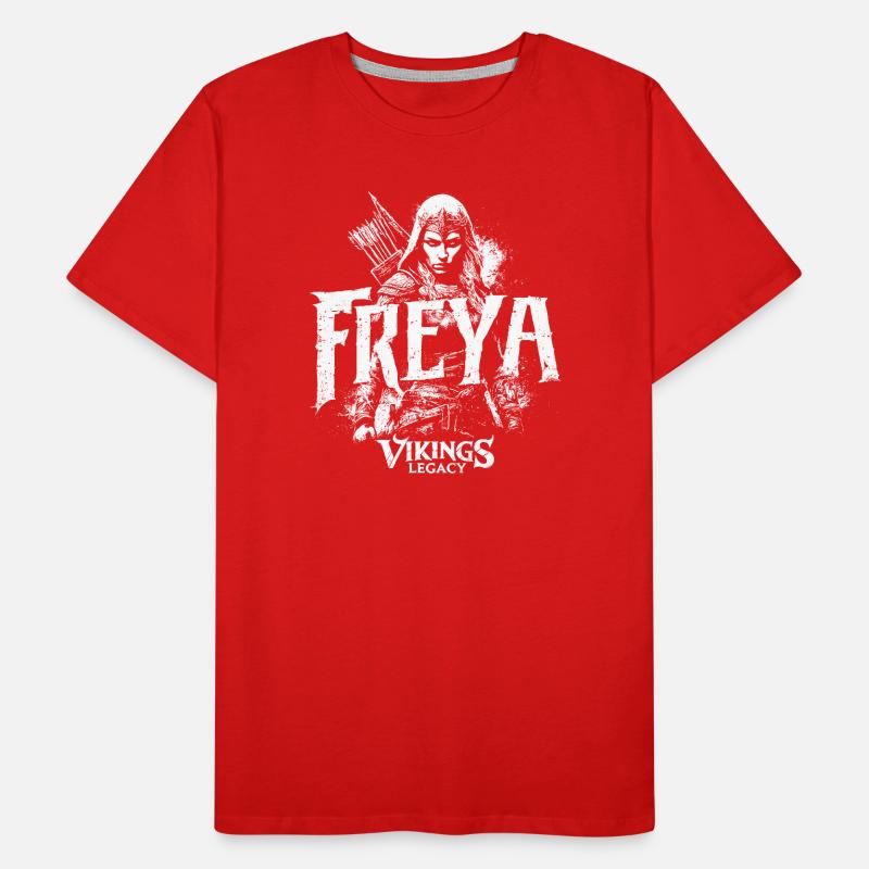 Freya - la déesse viking T-shirt bio Premium Homme