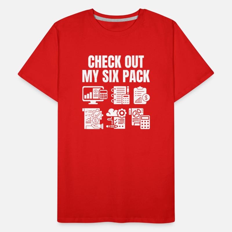Découvrez mon pack de six T-shirt bio Premium Homme