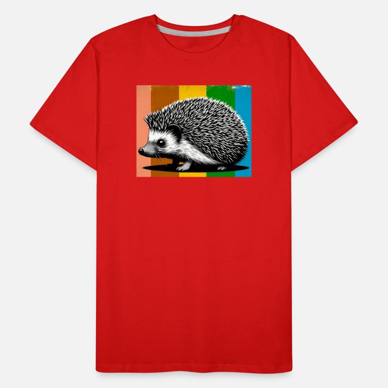 hérisson T-shirt bio Premium Homme