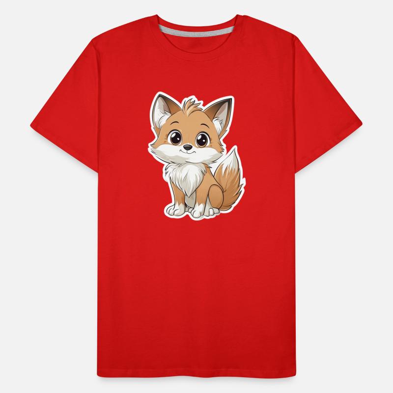 Fox Men's Premium Organic T-Shirt