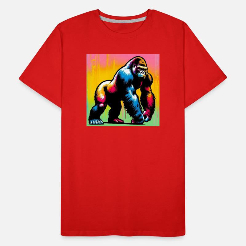 gorille T-shirt bio Premium Homme