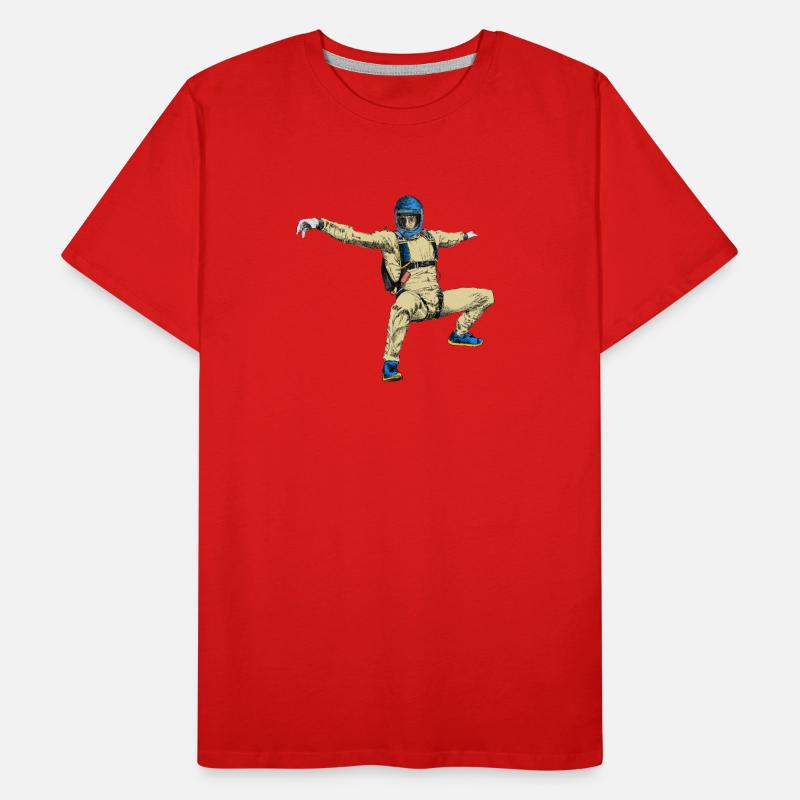 Skydiver Männer Premium Bio T-Shirt