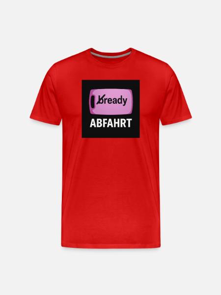 Sandwich board - Men's Premium Organic T-Shirt - red