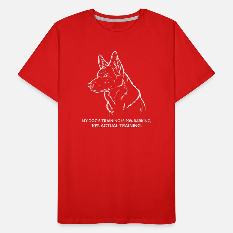 Aboyer au lieu d’obéir T-shirt bio Premium Homme