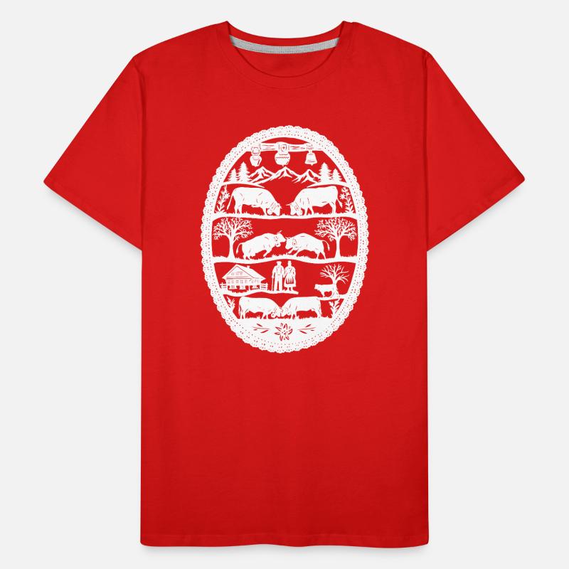 Eringer_1_white T-shirt bio Premium Homme