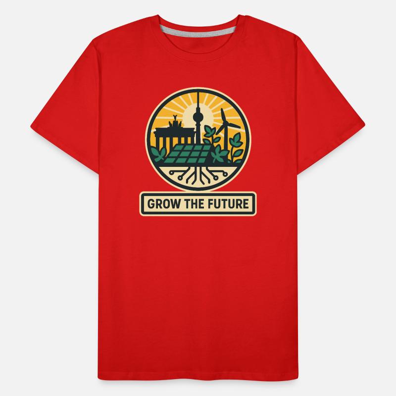 Grow the Future – Berlin Men's Premium Organic T-Shirt