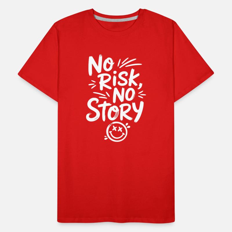 Smiley sans risque, sans histoire T-shirt bio Premium Homme