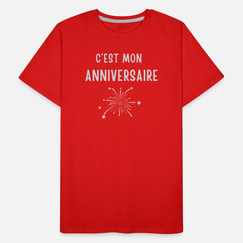 C'est Mon Anniversaire T-shirt bio Premium Homme