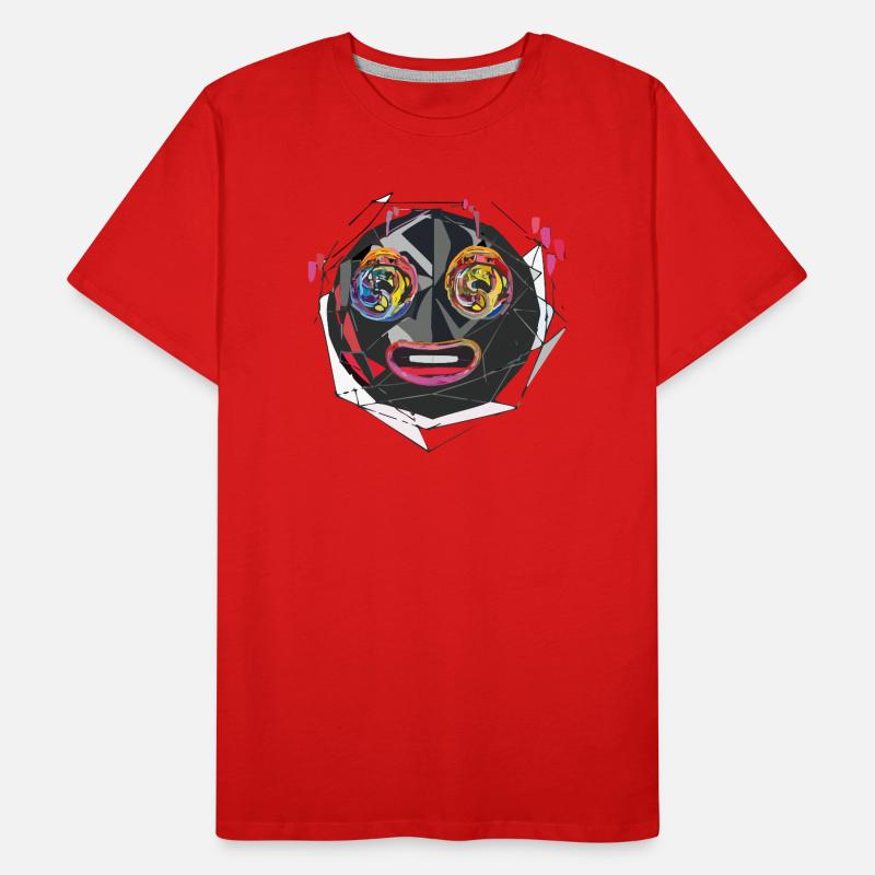 Triple Moji T-shirt bio Premium Homme