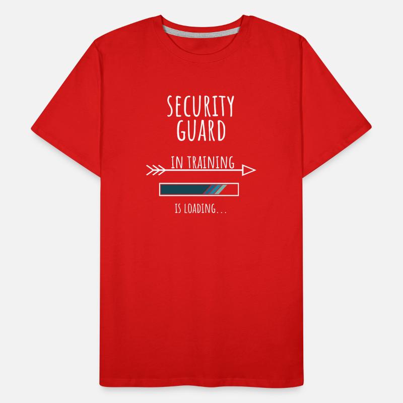 Security Guard Gift Profession Training Men's Premium Organic T-Shirt