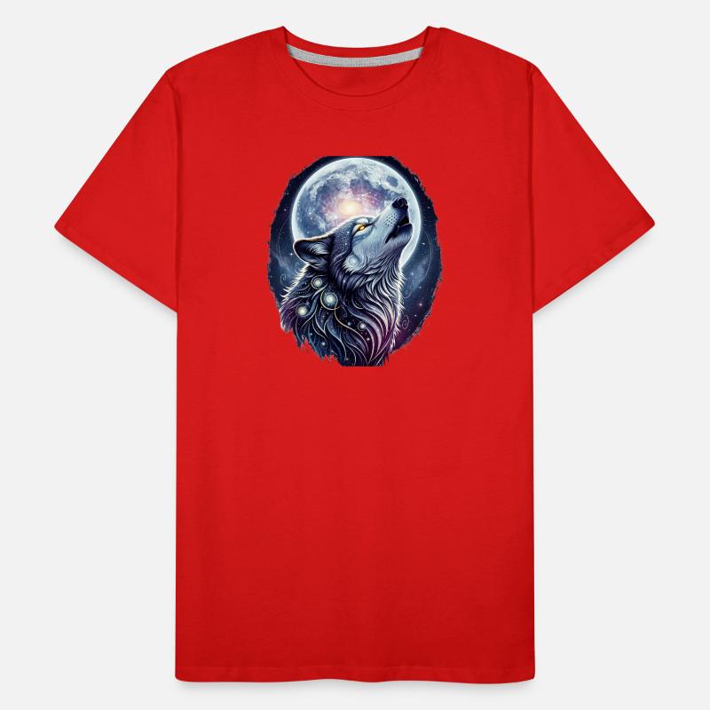 Loup T-shirt bio Premium Homme