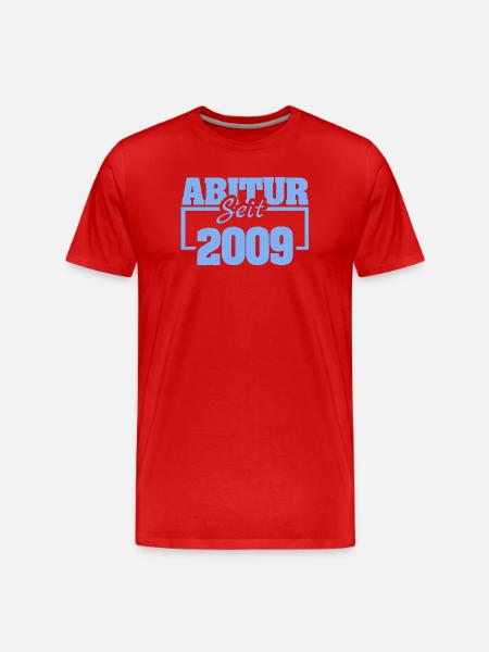2009 - Men's Premium Organic T-Shirt - red