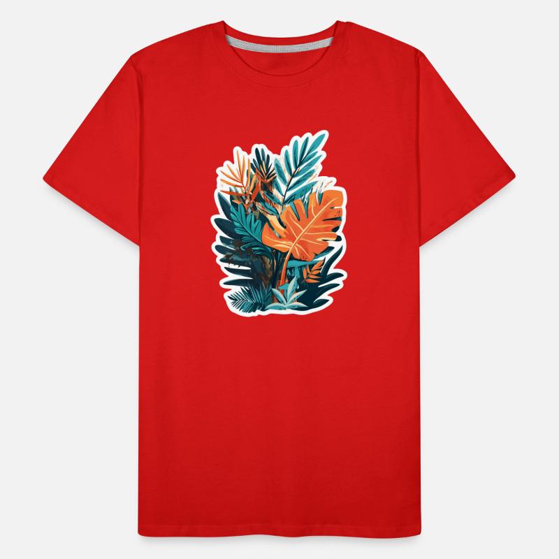 Palm tree Men's Premium Organic T-Shirt
