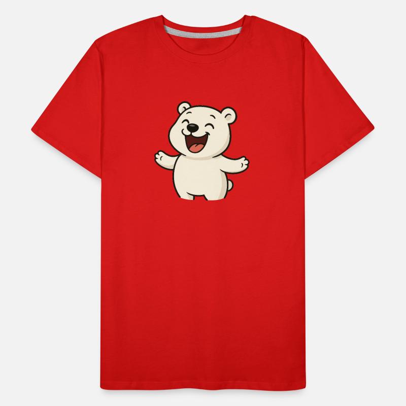 Lachender_Eisbaer T-shirt bio Premium Homme