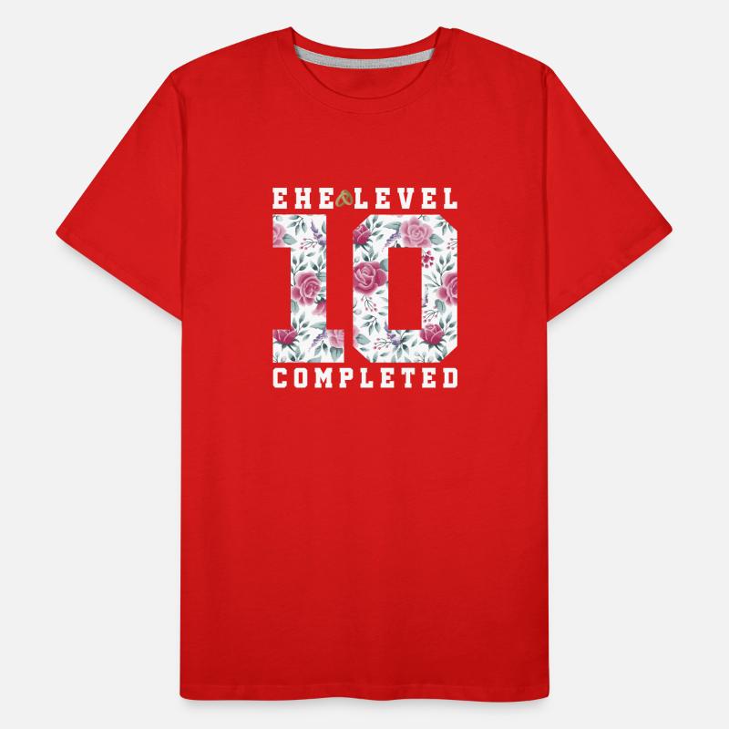 10th wedding anniversary Men's Premium Organic T-Shirt