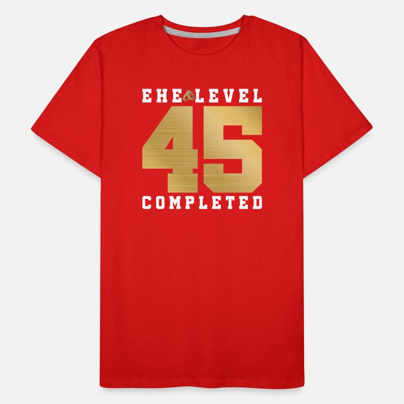 45th Wedding Anniversary Men's Premium Organic T-Shirt