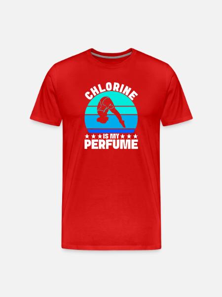 Plongeoir - T-shirt bio Premium Homme - rouge