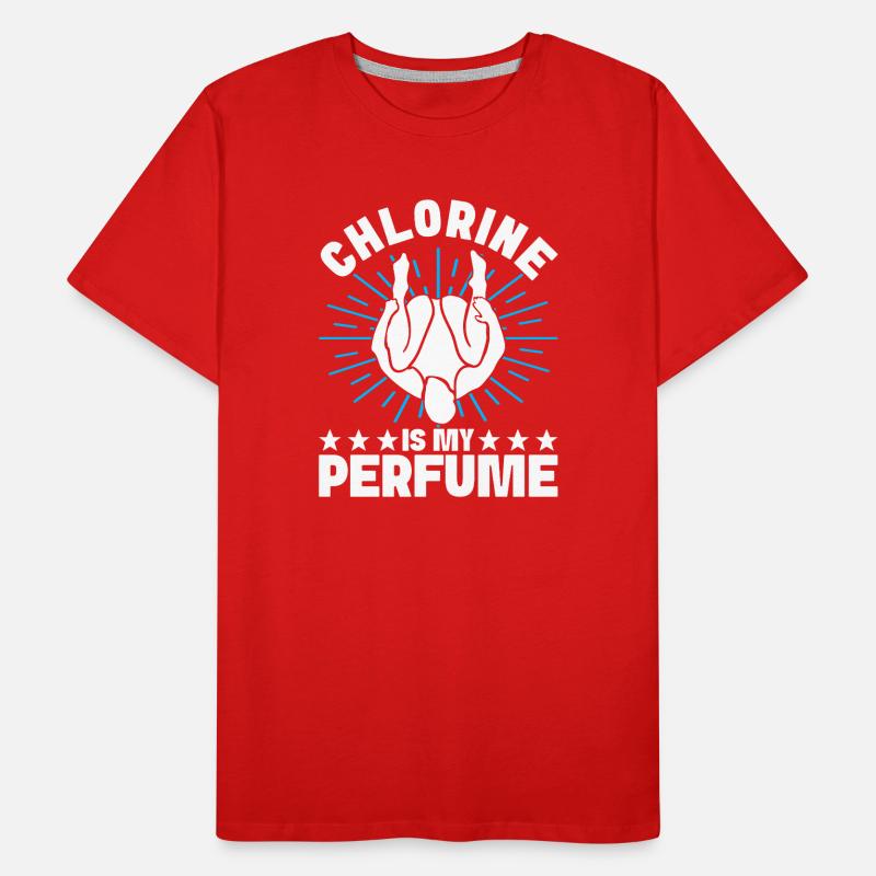 Diving diving board Men's Premium Organic T-Shirt