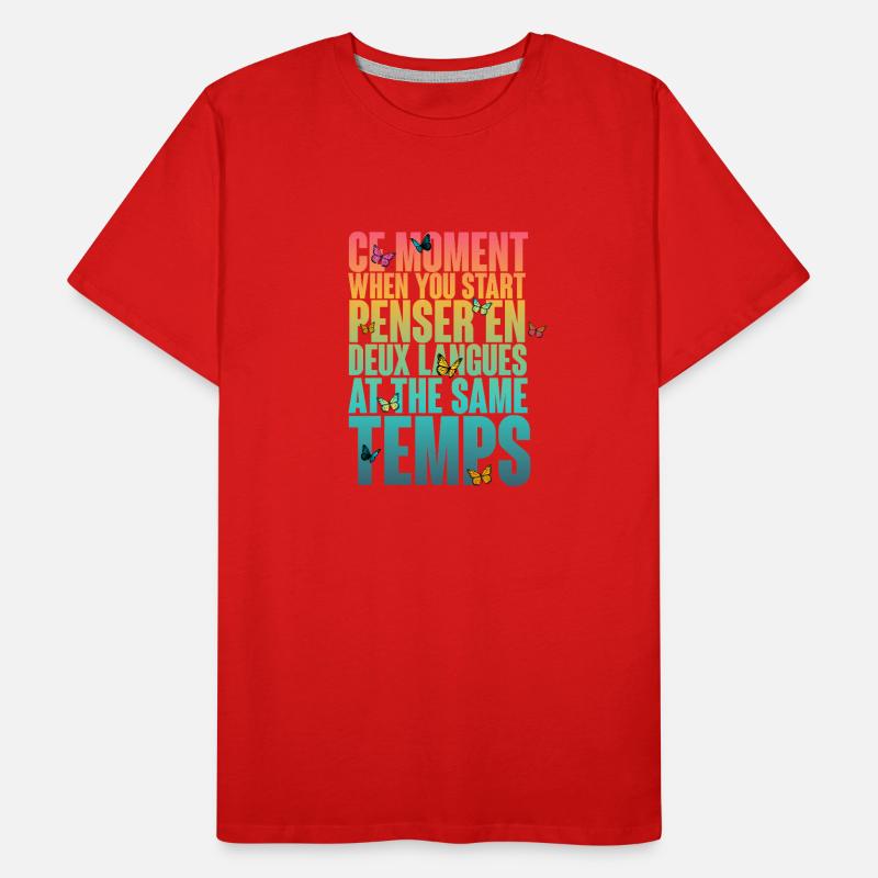DICTON COOL POUR LES MULTILINGUES, LES INTERNATIONAUX T-shirt bio Premium Homme