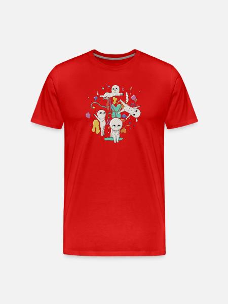 Hallucination - T-shirt bio Premium Homme - rouge