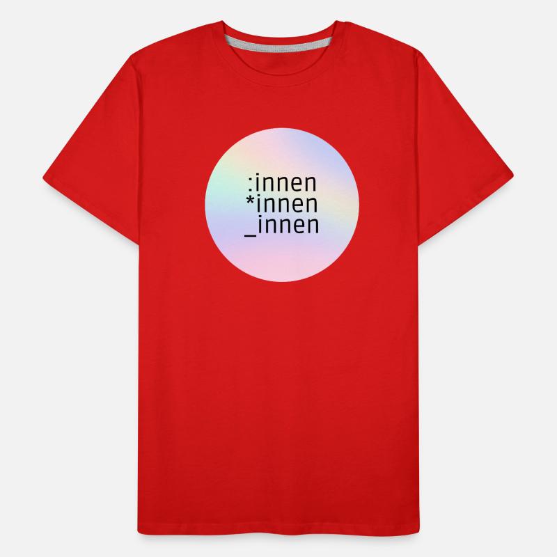 *innen_innen T-shirt bio Premium Homme