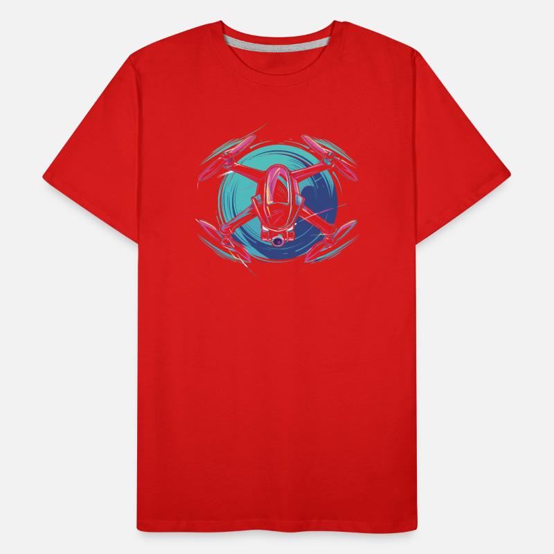 Dynamic Drone Men's Premium Organic T-Shirt
