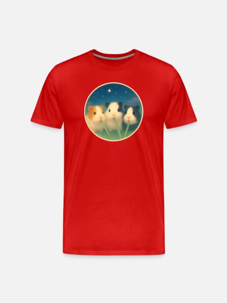 Amis pour la vie - T-shirt bio Premium Homme - rouge