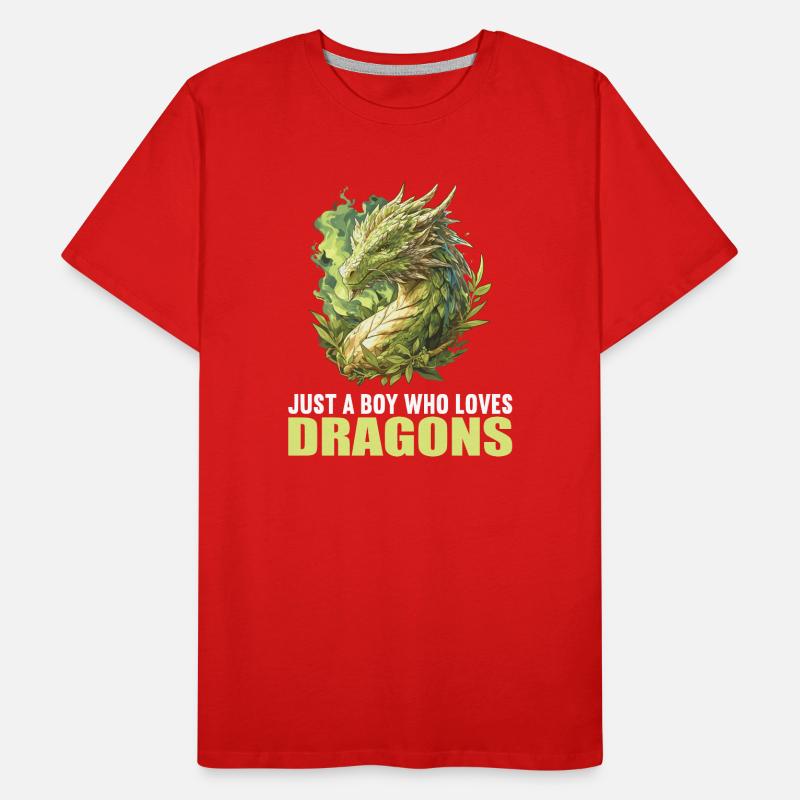 Dragon Dragon T-shirt bio Premium Homme