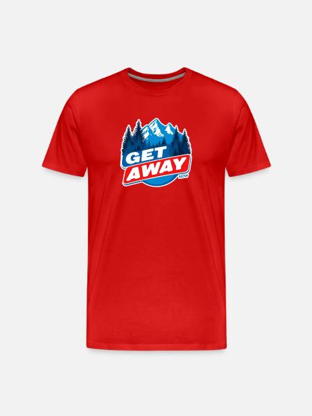 Partir - T-shirt bio Premium Homme - rouge