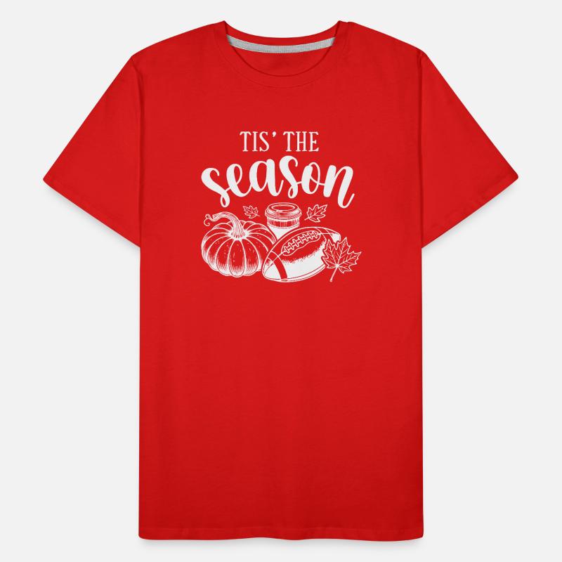 Conception d’atmosphère automnale d’Halloween T-shirt bio Premium Homme