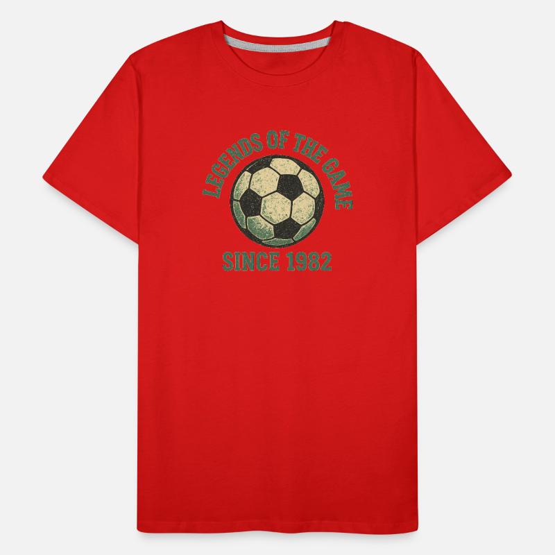 Fußball Männer Premium Bio T-Shirt