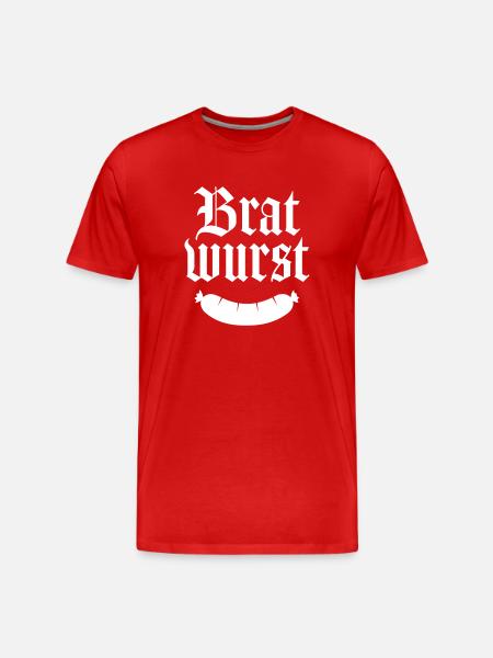 Bratwurst - T-shirt bio Premium Homme - rouge