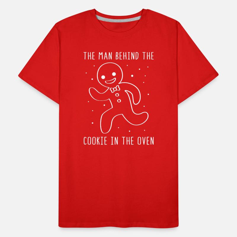 Werdende Väter Werdender Papa Männer Premium Bio T-Shirt
