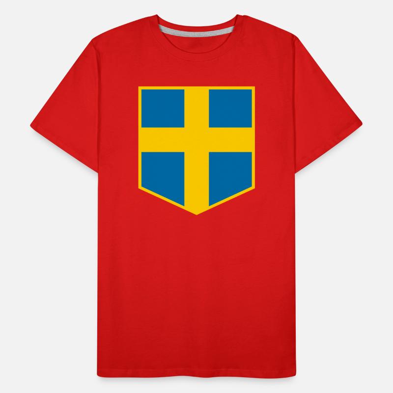 Suède T-shirt bio Premium Homme