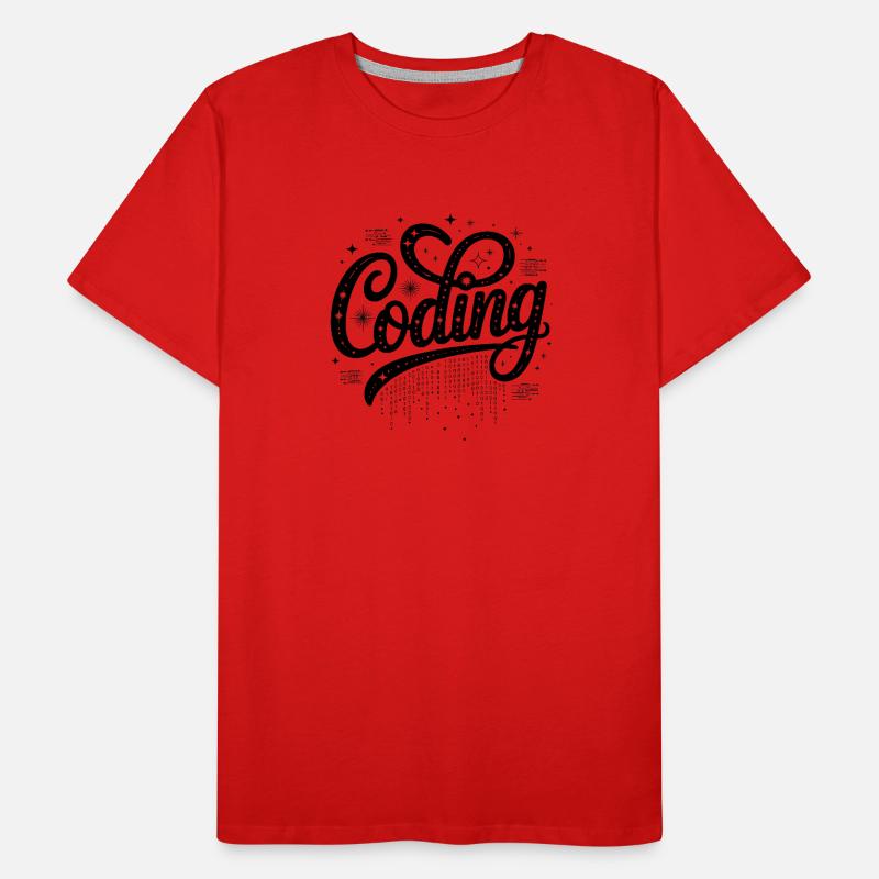 Codage - Conception technologique cool T-shirt bio Premium Homme