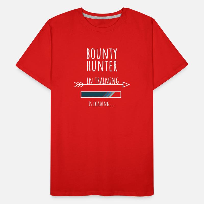 Gift Profession Training Bounty Hunter Men's Premium Organic T-Shirt