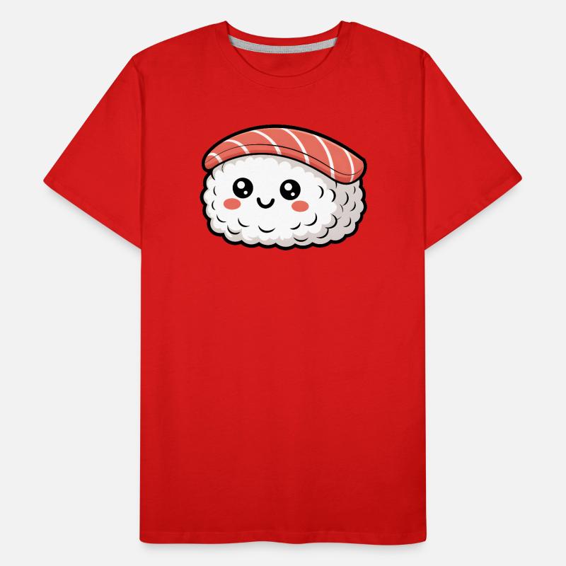 süßes Sushi Männer Premium Bio T-Shirt