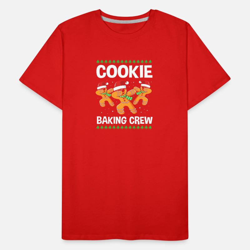 Gingerbread Christmas Gingerbread Man Gingerbread Men's Premium Organic T-Shirt