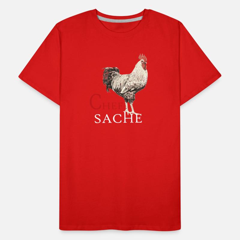 Conception de robinets de chef T-shirt bio Premium Homme