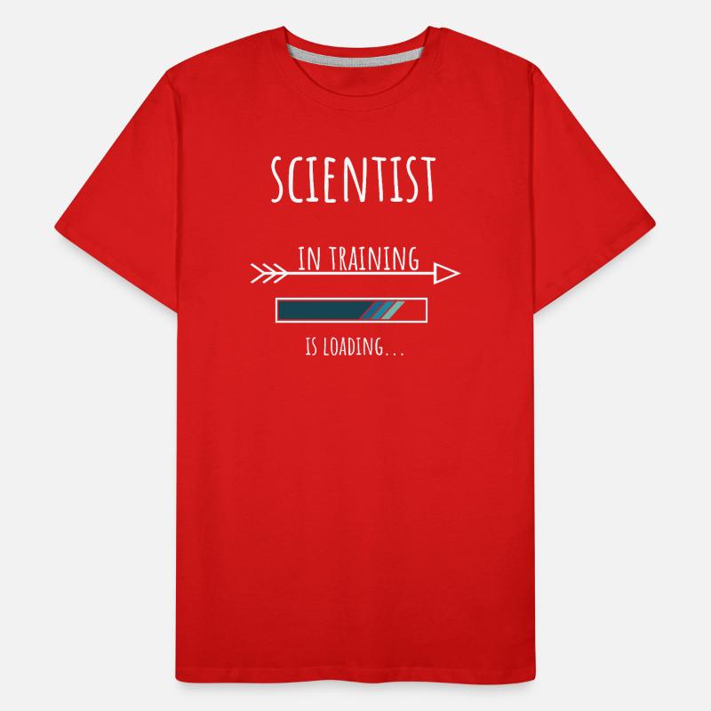 Scientifique Cadeau Profession Éducation Scientifique T-shirt bio Premium Homme