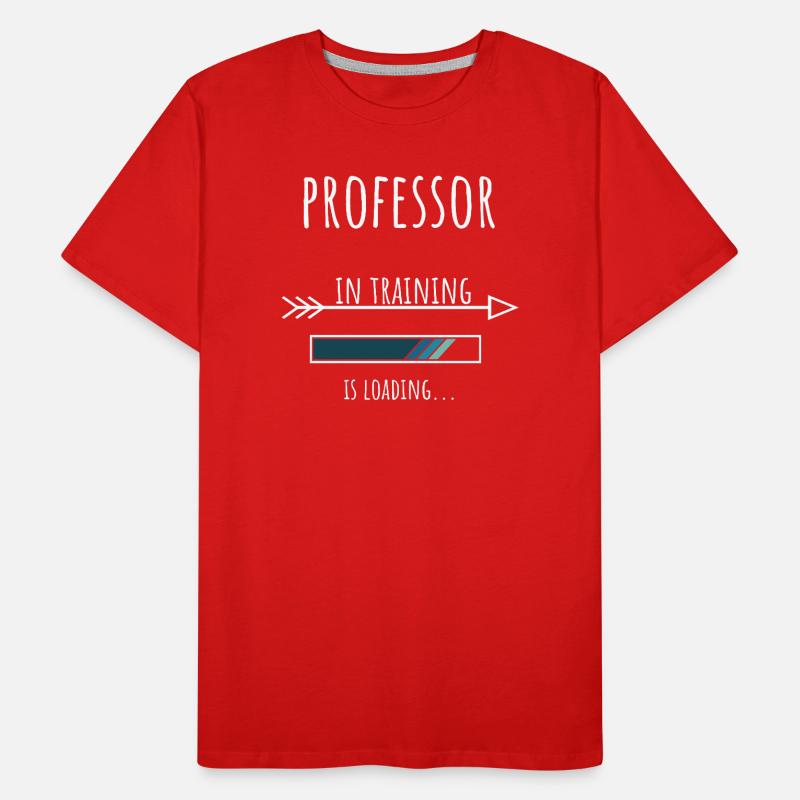 Professor Gift Profession Education Professor Men's Premium Organic T-Shirt