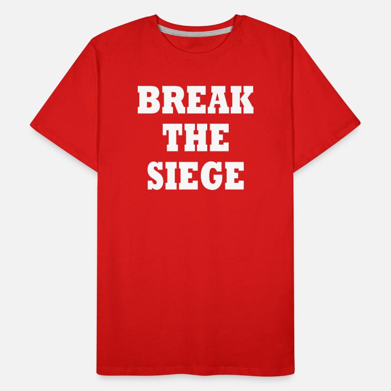 break the siege Men's Premium Organic T-Shirt
