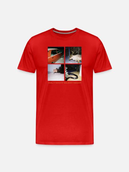 Noël des Douces Nuits - T-shirt bio Premium Homme - rouge